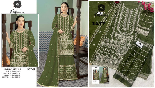 1477D Vs Fashion Pakistani Salwar Suits
