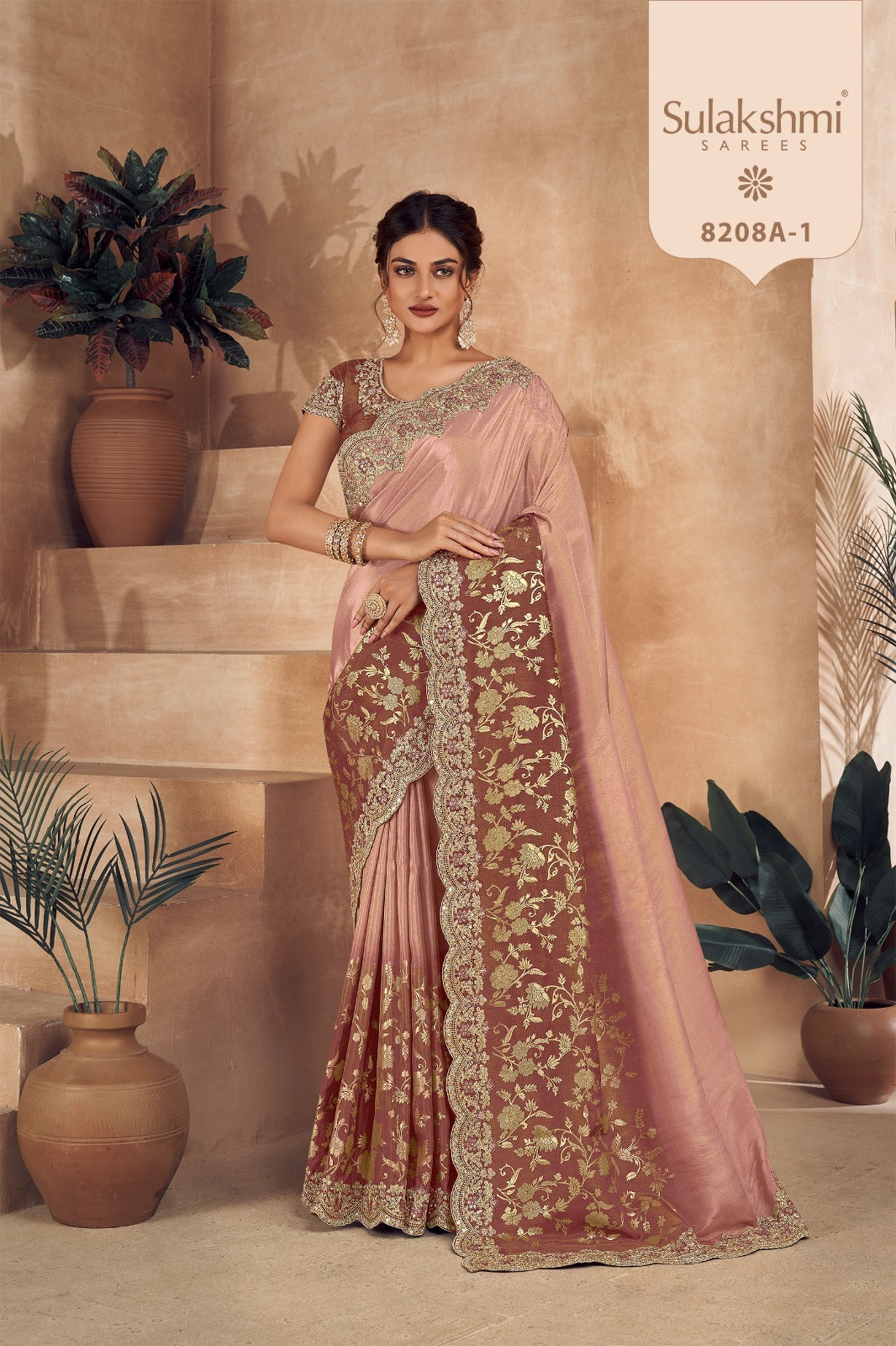 8208A Sulkashmi Sarees
