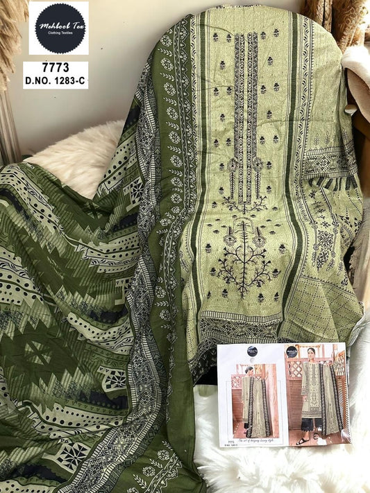 1283-C Mehboob Tex Embroidery Pakistani Salwar Suits