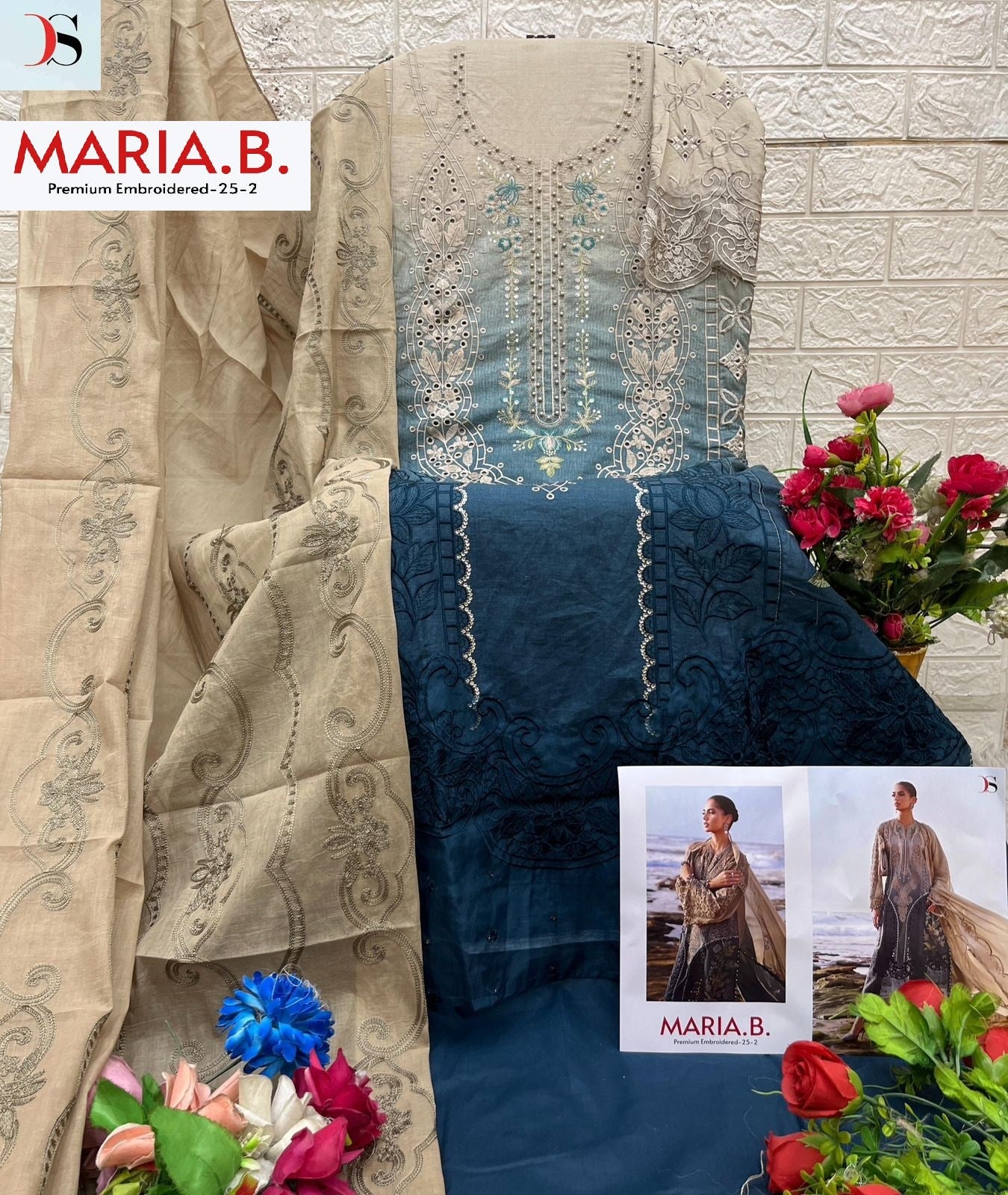 1285 A Deepsy Embroidery Pakistani Patch Suits