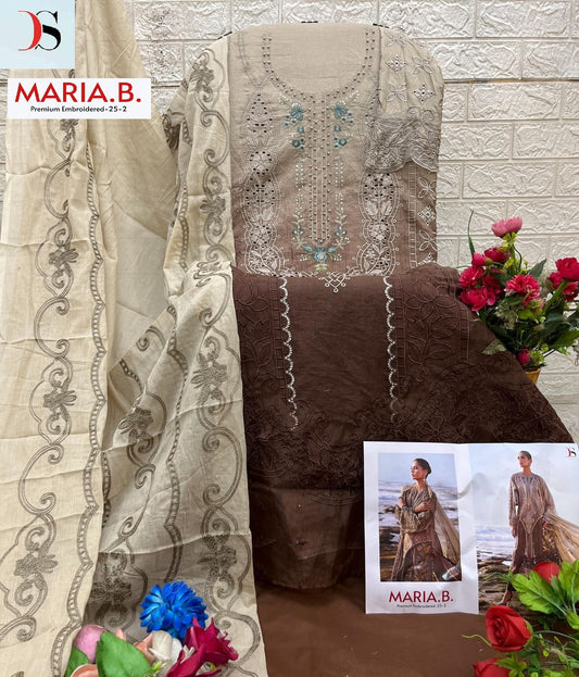 1285 B Deepsy Embroidery Pakistani Patch Suits