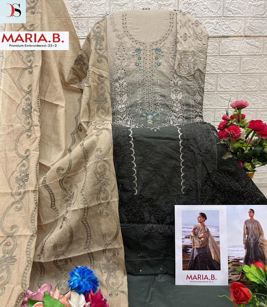 1285 C Deepsy Embroidery Pakistani Patch Suits