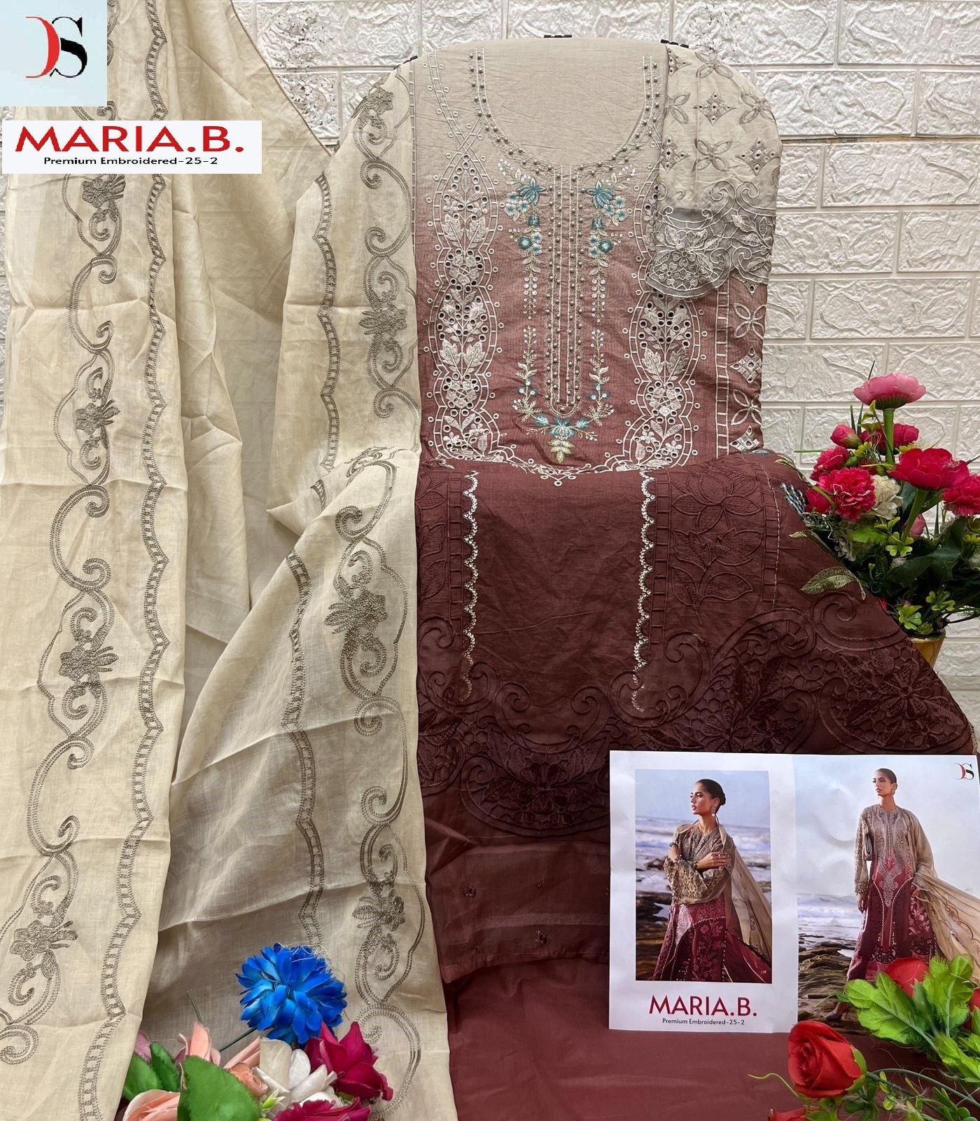 1285 D Deepsy Embroidery Pakistani Patch Suits