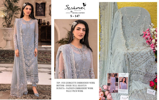 S-147 Serine Pakistani Salwar Suits