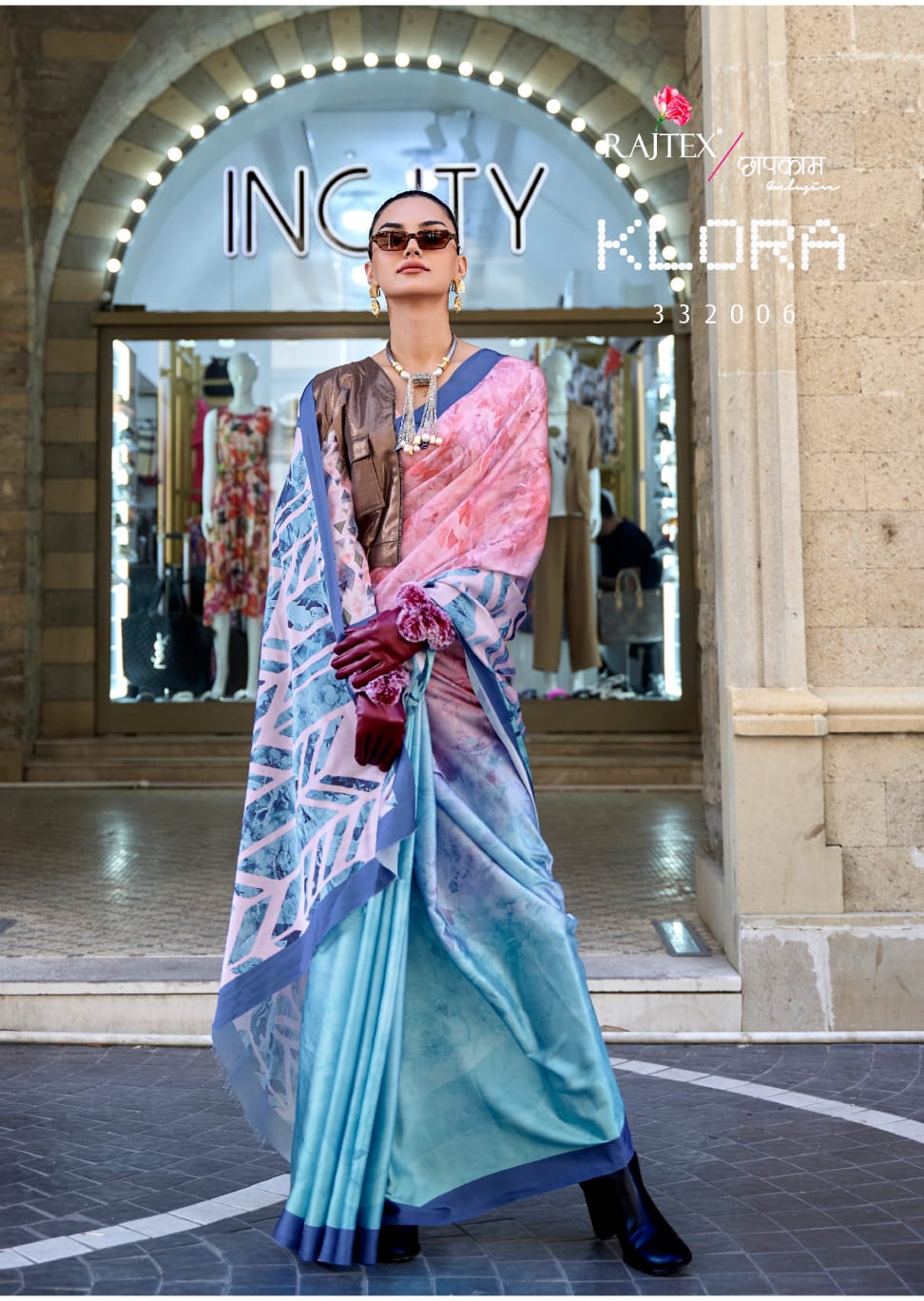 332006 Klora Rajtex Sarees