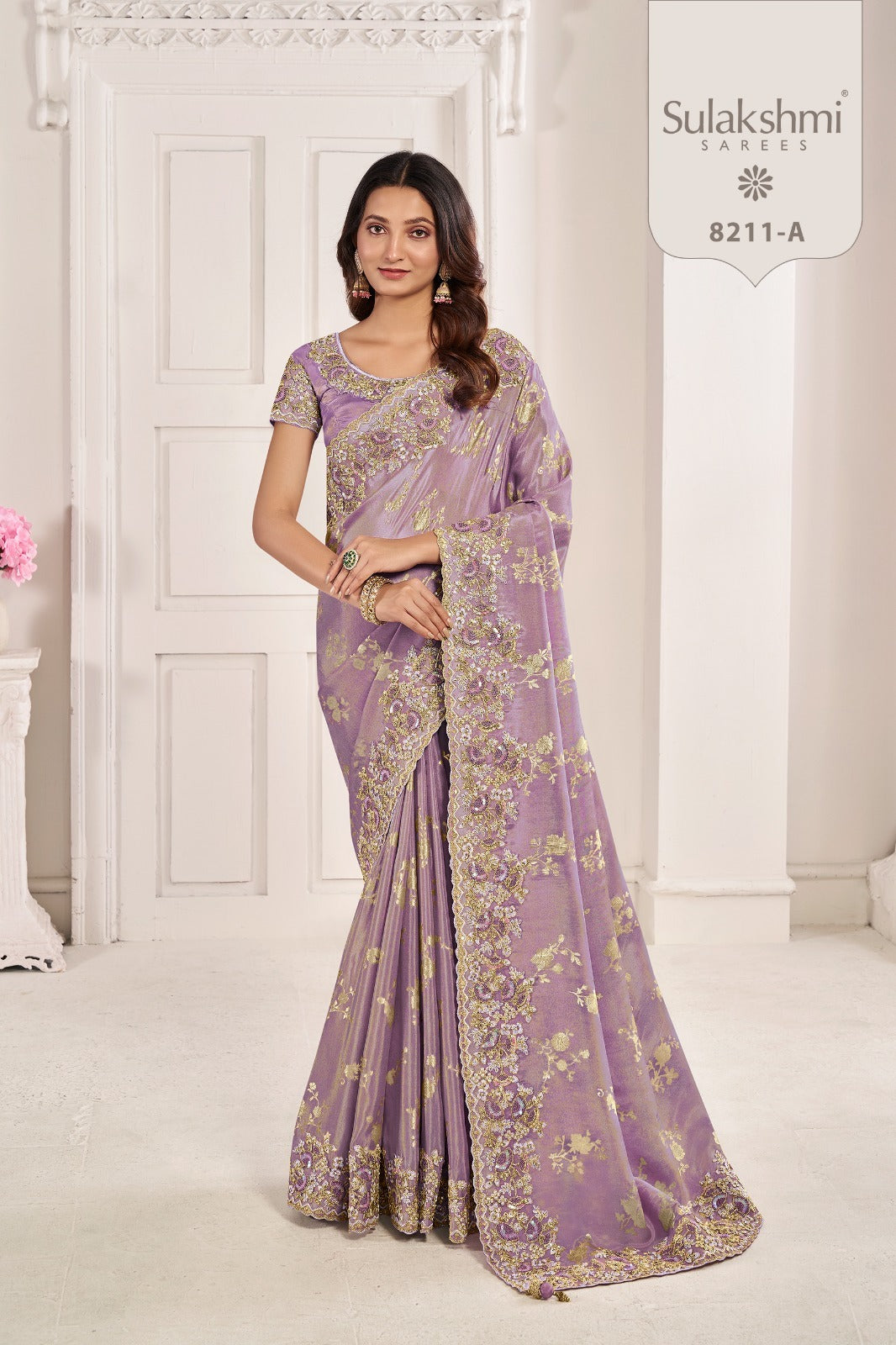 8211A Sulkashmi Sarees