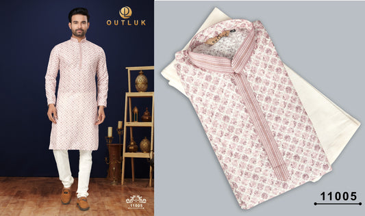 11005 Wedding Collection Vol 11 Outluk Mens Kurta Pyjama