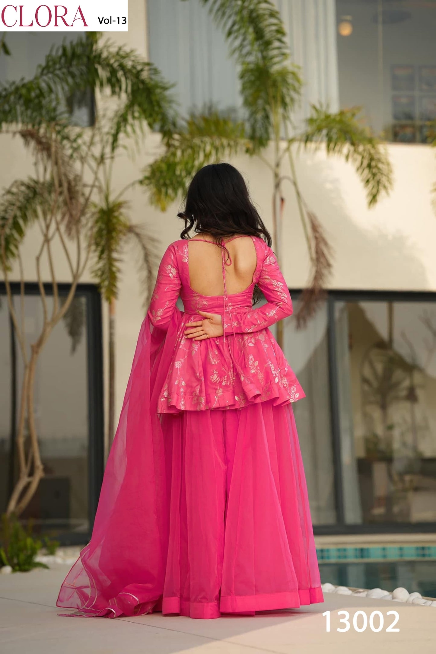 13002 Clora Vol 13 Lucaya Sharara Readymade Suits