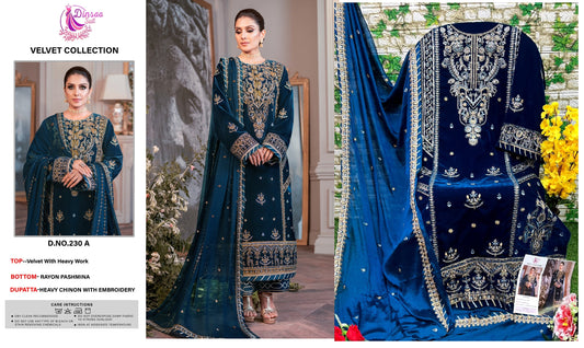230-A Dinsaa Suit Pakistani Salwar Suits