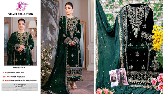 230-B Dinsaa Suit Pakistani Salwar Suits