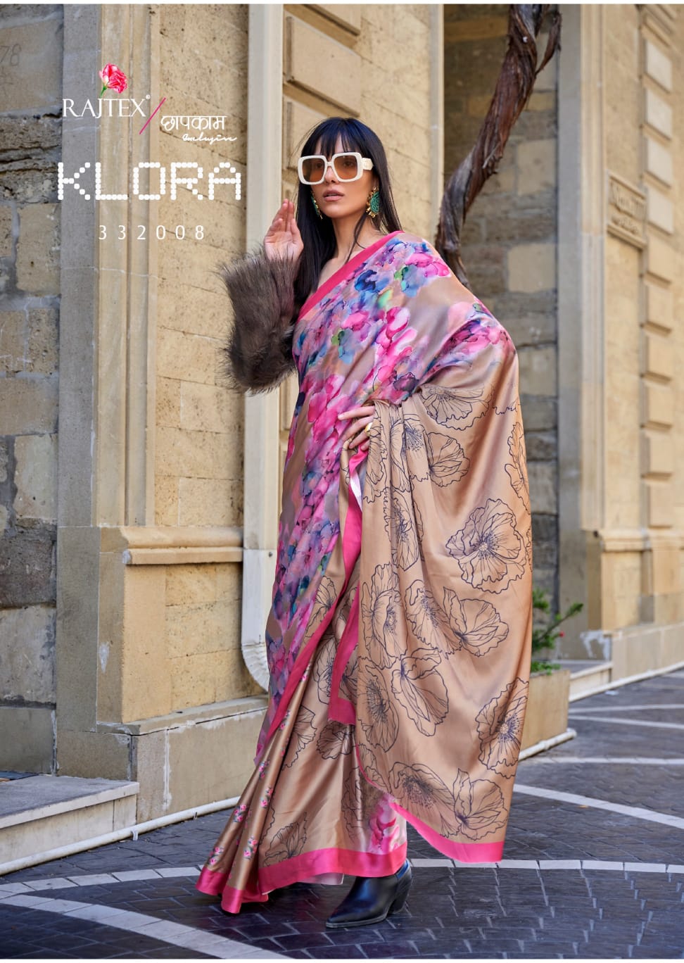 332008 Klora Rajtex Sarees