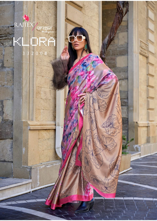 332008 Klora Rajtex Sarees