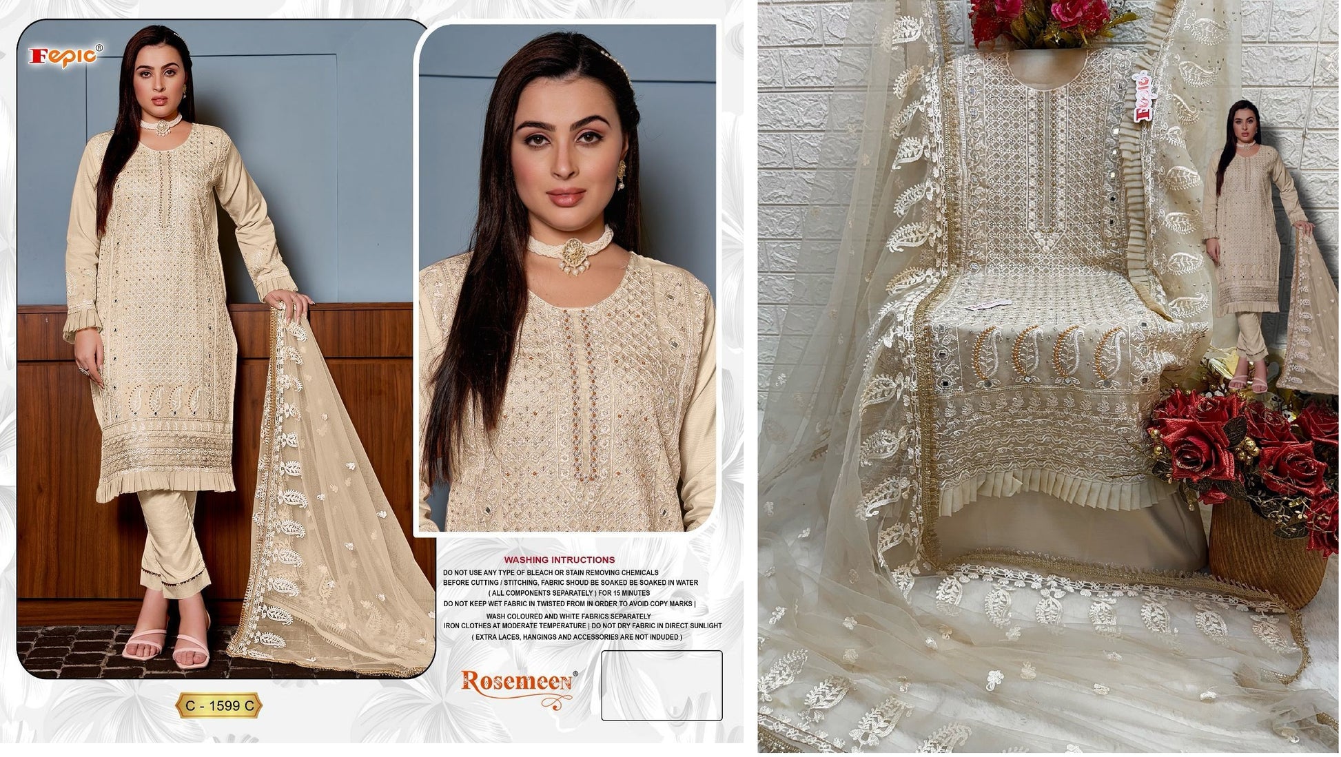 1599C Fepic Pakistani Salwar Suits