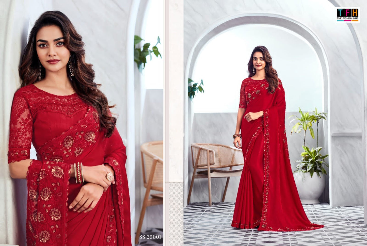 29001 Silver Screen Vol 19 Tfh Sarees