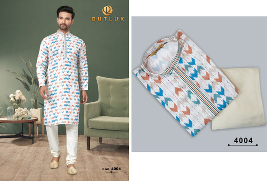 4004 Wedding Collection Vol 4 Outluk Mens Kurta Pyjama