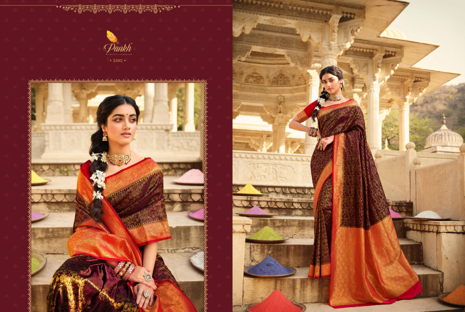 2502 Sakshi Pankh Sarees