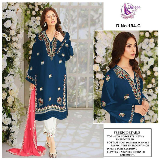 194C Dinsaa Suit Pakistani Readymade Suits