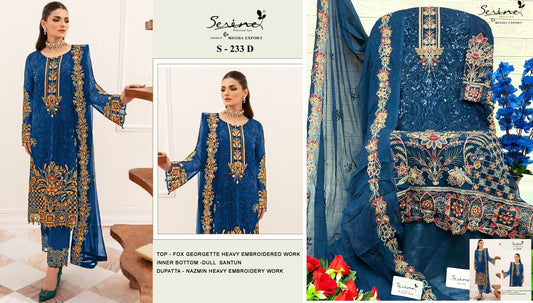 233D Serine Pakistani Salwar Suits