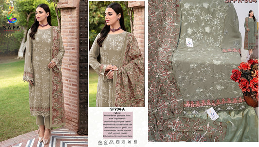 904A Safa Creation Pakistani Salwar Suits