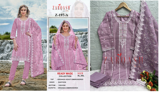 197A Zarqash Pakistani Readymade Suits
