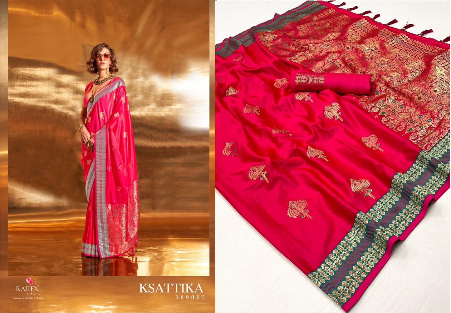 369005 Ksattika Rajtex Sarees