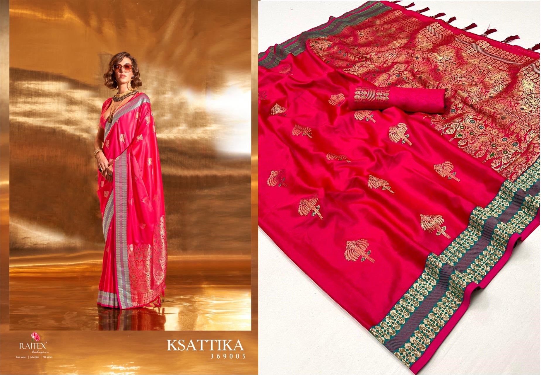 369005 Ksattika Rajtex Sarees