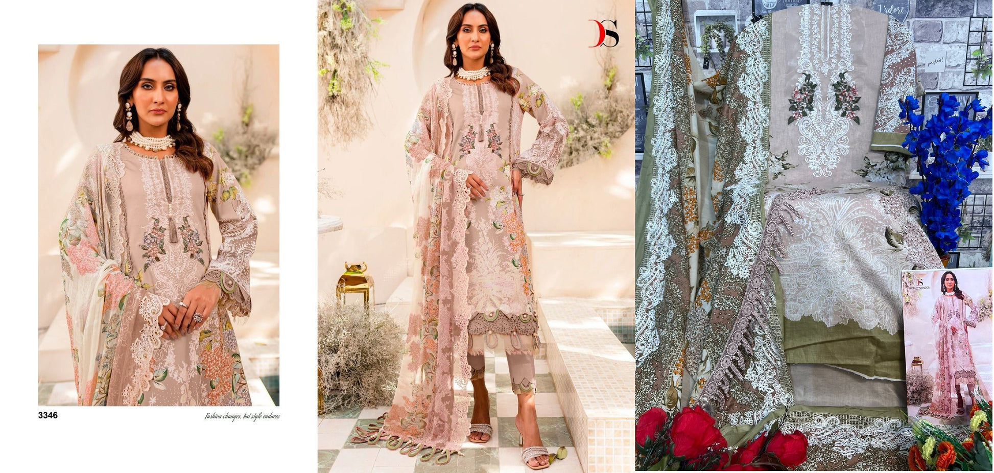 3346 Deepsy Pakistani Salwar Suits