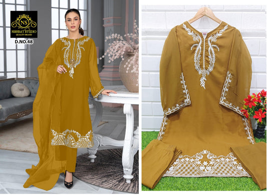 48Yellow Nishbat Studio Pakistani Readymade Suits