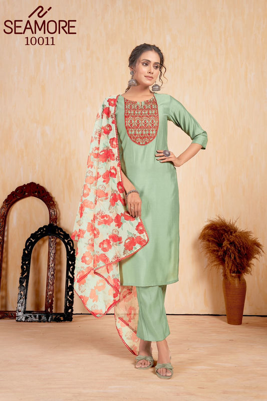 10011 Hetaali Vol 3 Seamore Readymade Suits