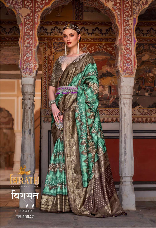 10047 Viraasat Trirath Sarees