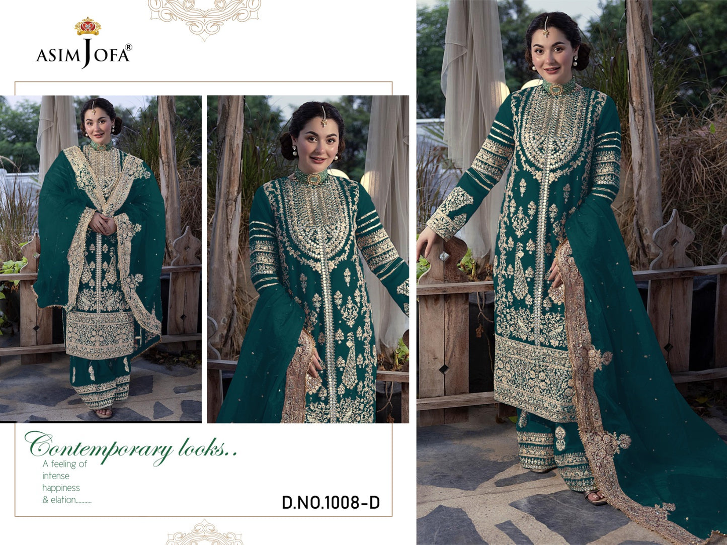 1008D Asim Jofa Pakistani Salwar Suits