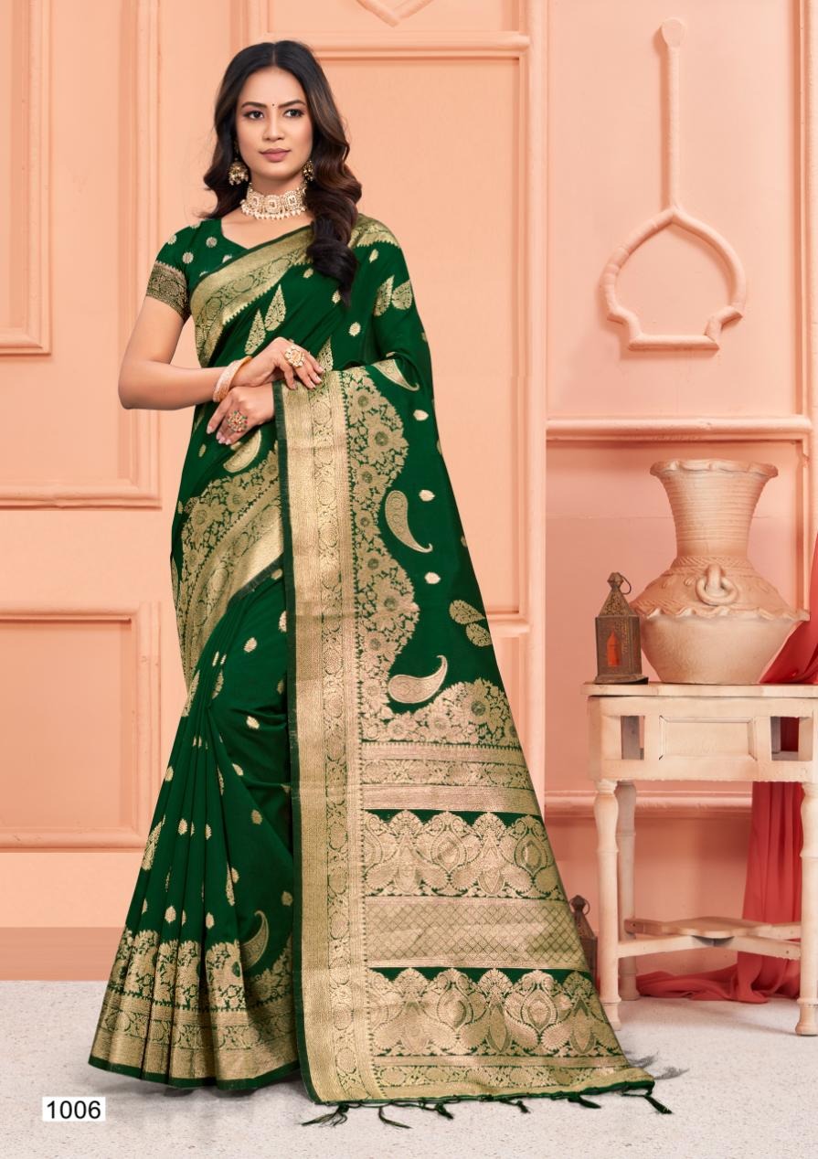 1006 Plazzo Silk Vol 6 Bunawat Sarees