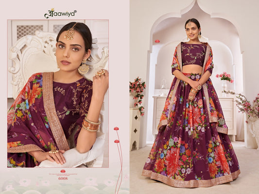 6008 Lotus Vol 1 Aawiya Lehenga Choli
