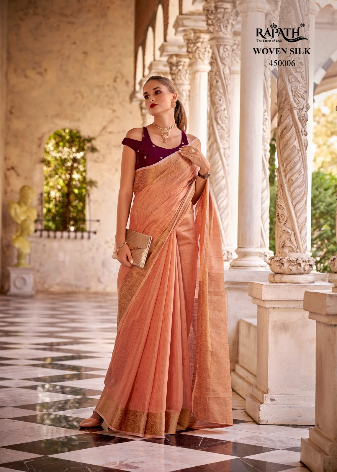 450006 Delicate Silk Rajpath Sarees