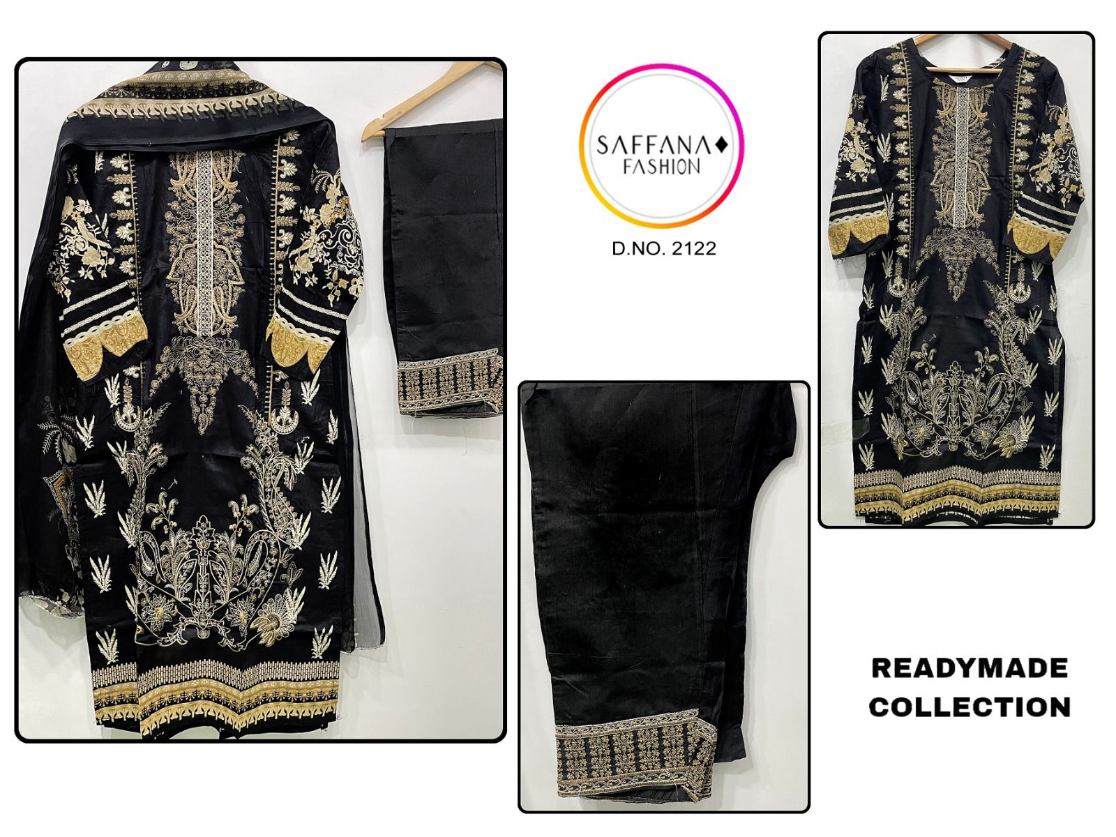 2122 Saffana Pakistani Readymade Suits