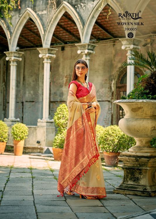 390005 Zil Mil Rajpath Sarees