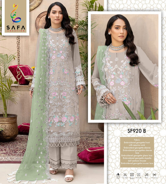 920B Safa Creation Pakistani Salwar Suits