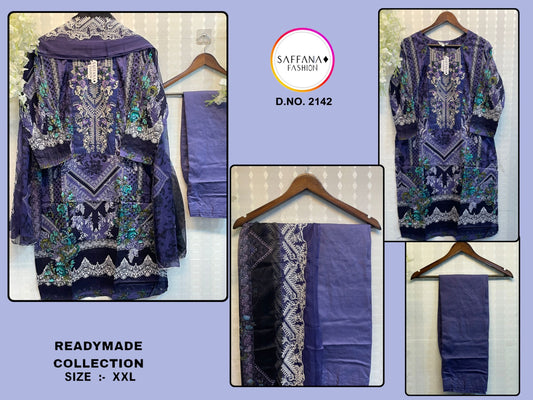 2142 Saffana Pakistani Readymade Suits