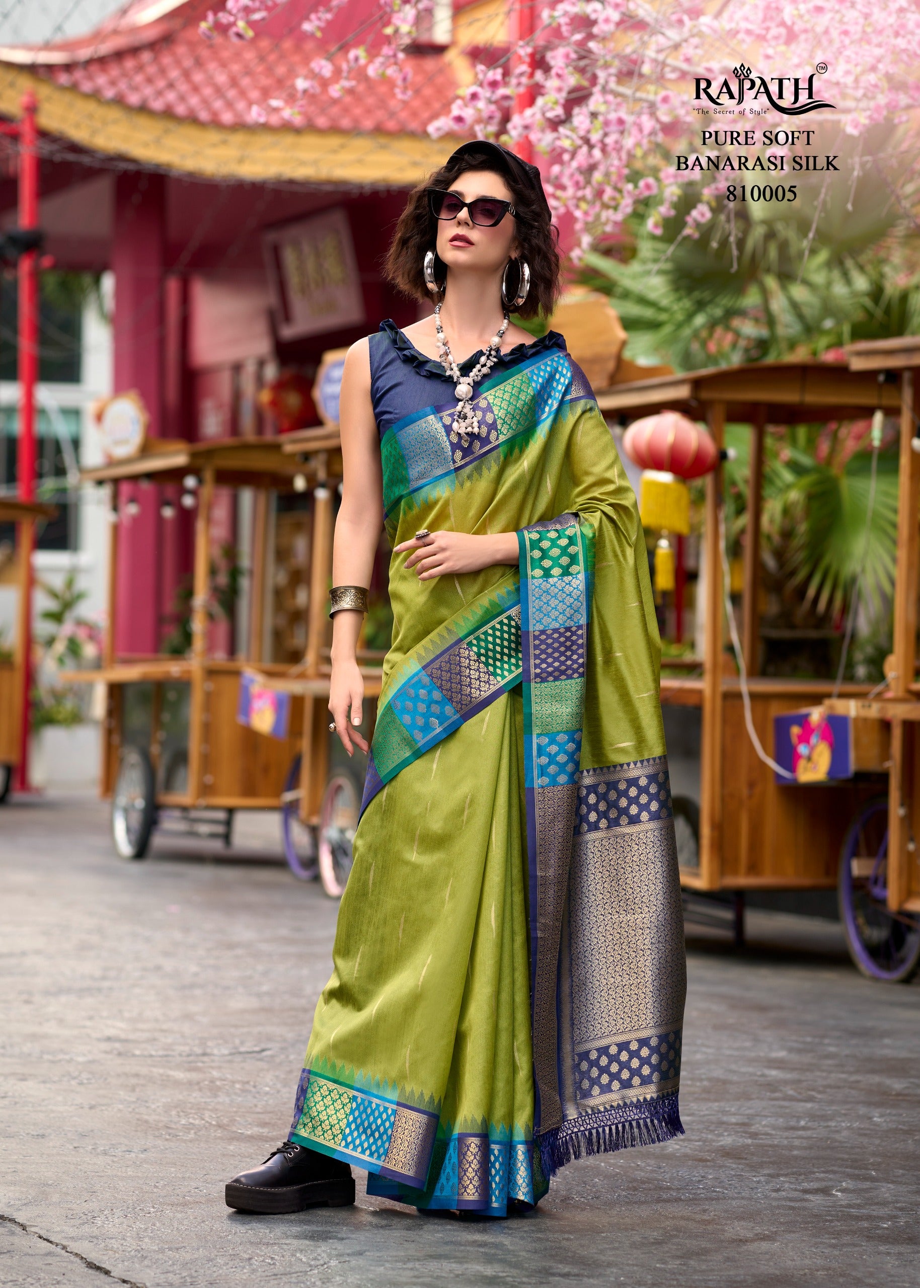 810005 Rangoli Art Rajpath Sarees