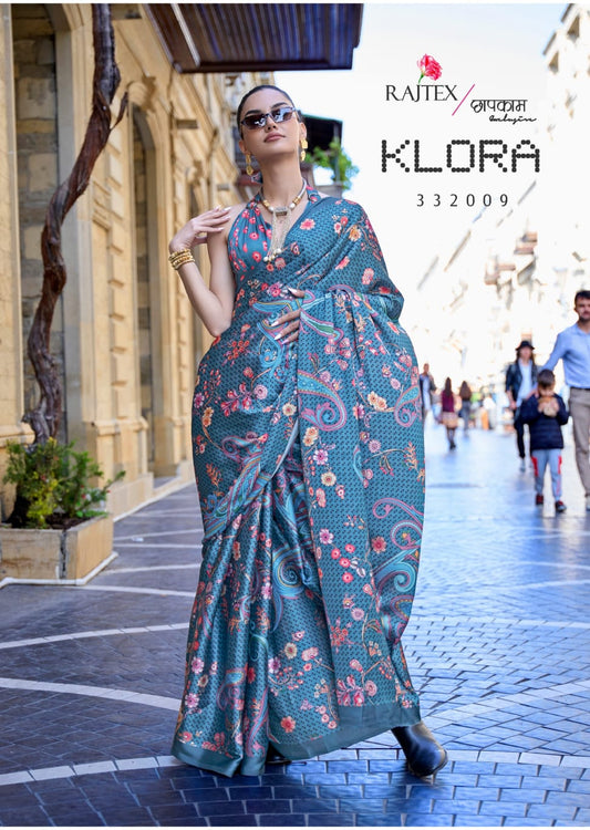 332009 Klora Rajtex Sarees