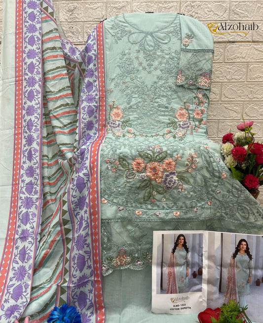 1322 Yasmin Al Zohaib Cotton Pakistani Salwar Suits