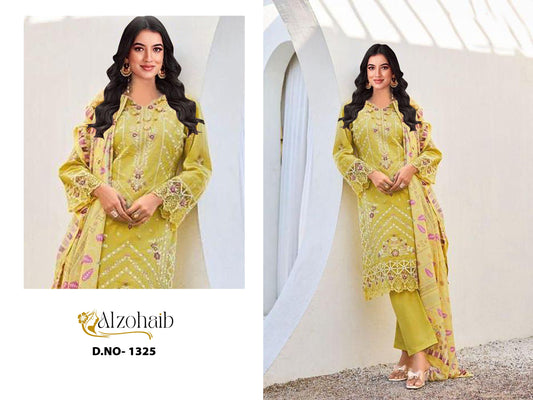 1325 Yasmin Al Zohaib Cotton Pakistani Salwar Suits
