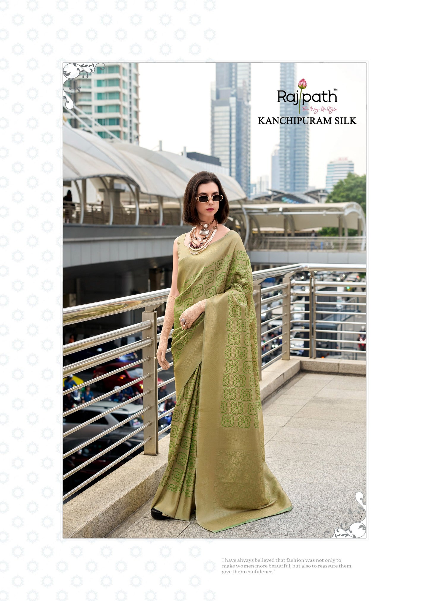 132 Butterscotch Rajpath Silk Sarees