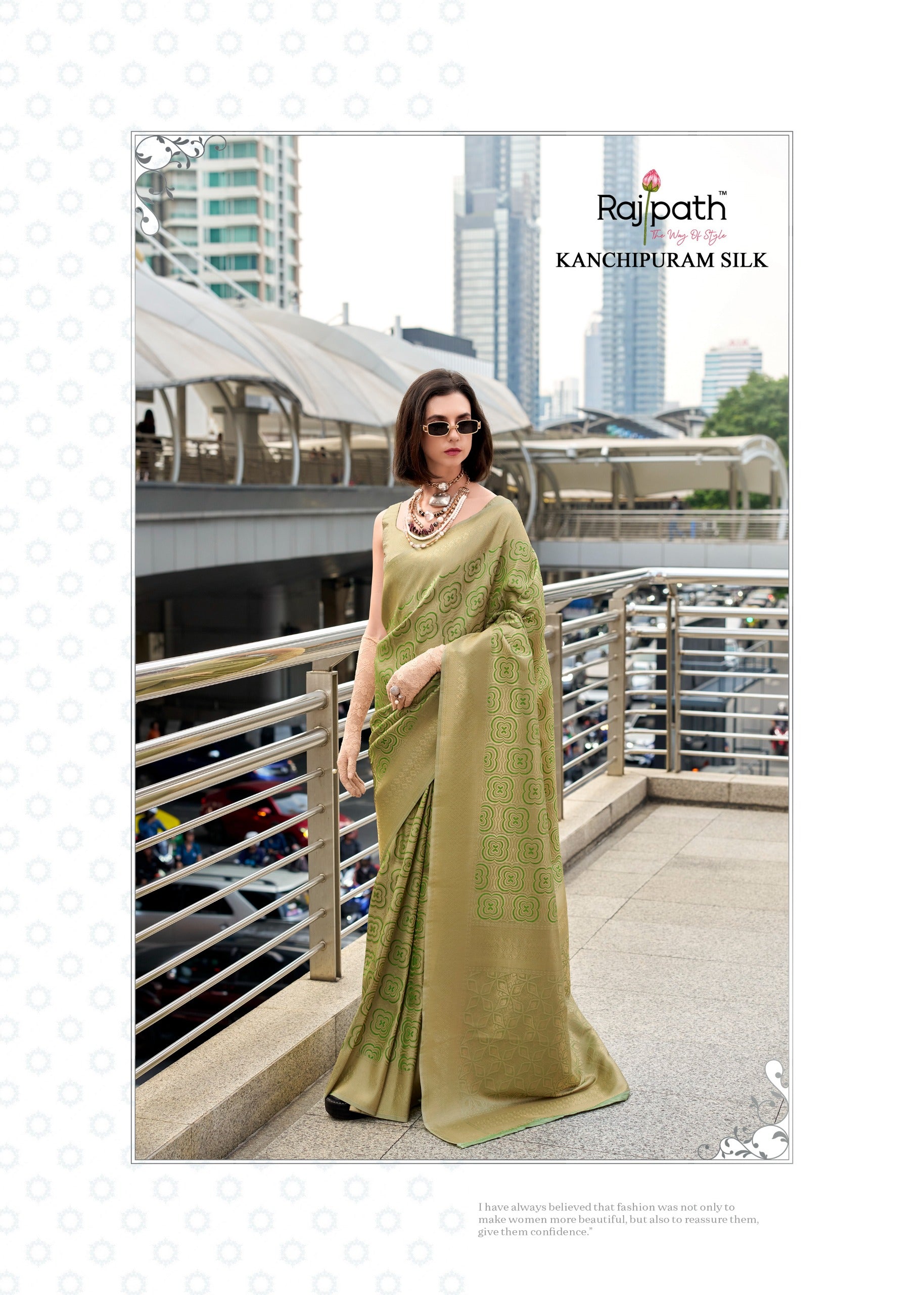 132 Butterscotch Rajpath Silk Sarees