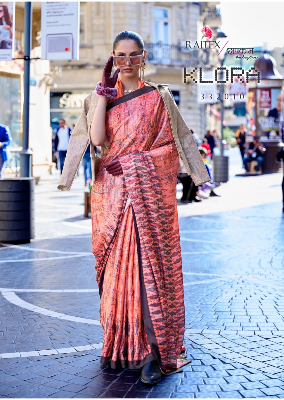 332010 Klora Rajtex Sarees