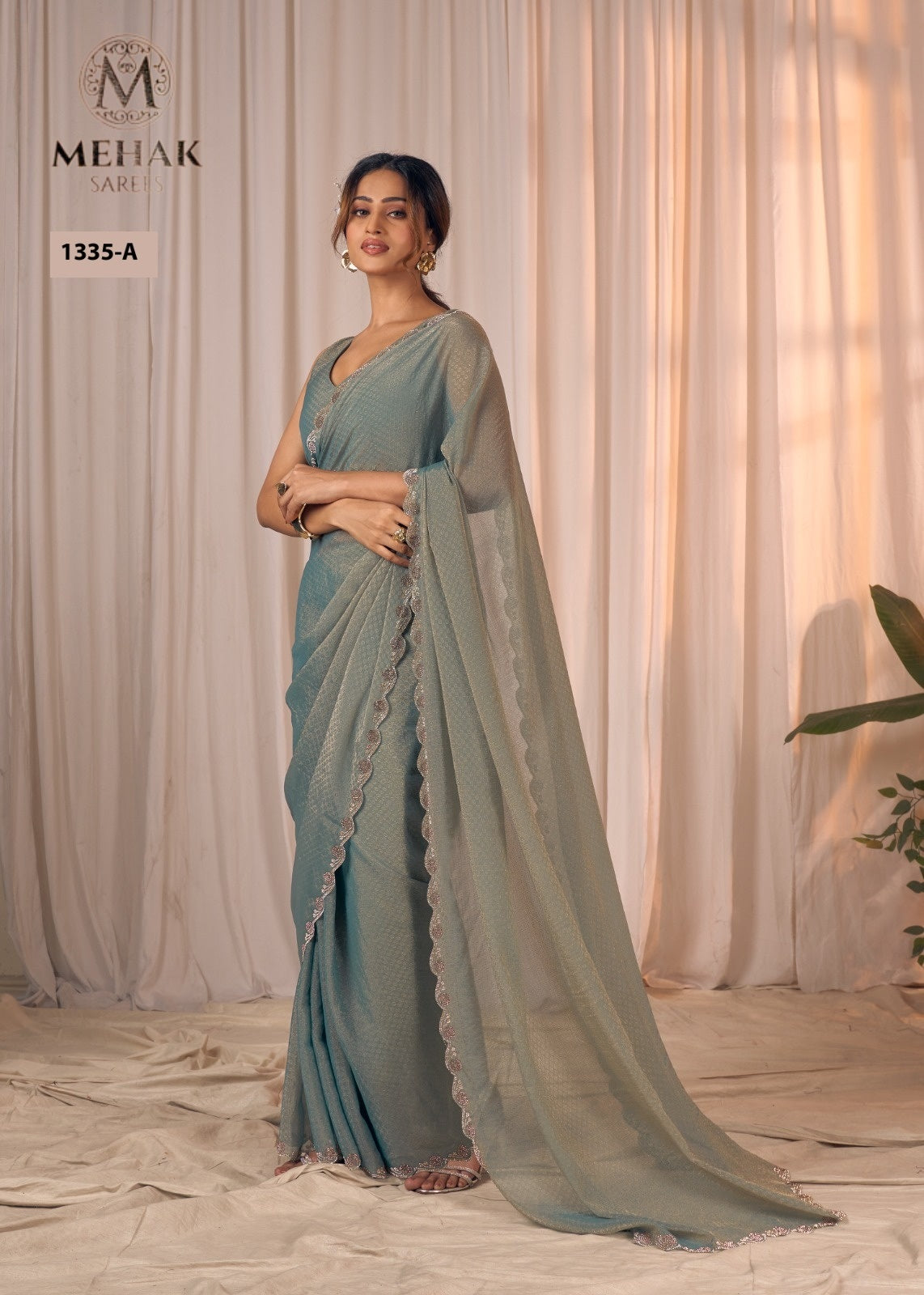 1335-A Mehak Georgette Sarees