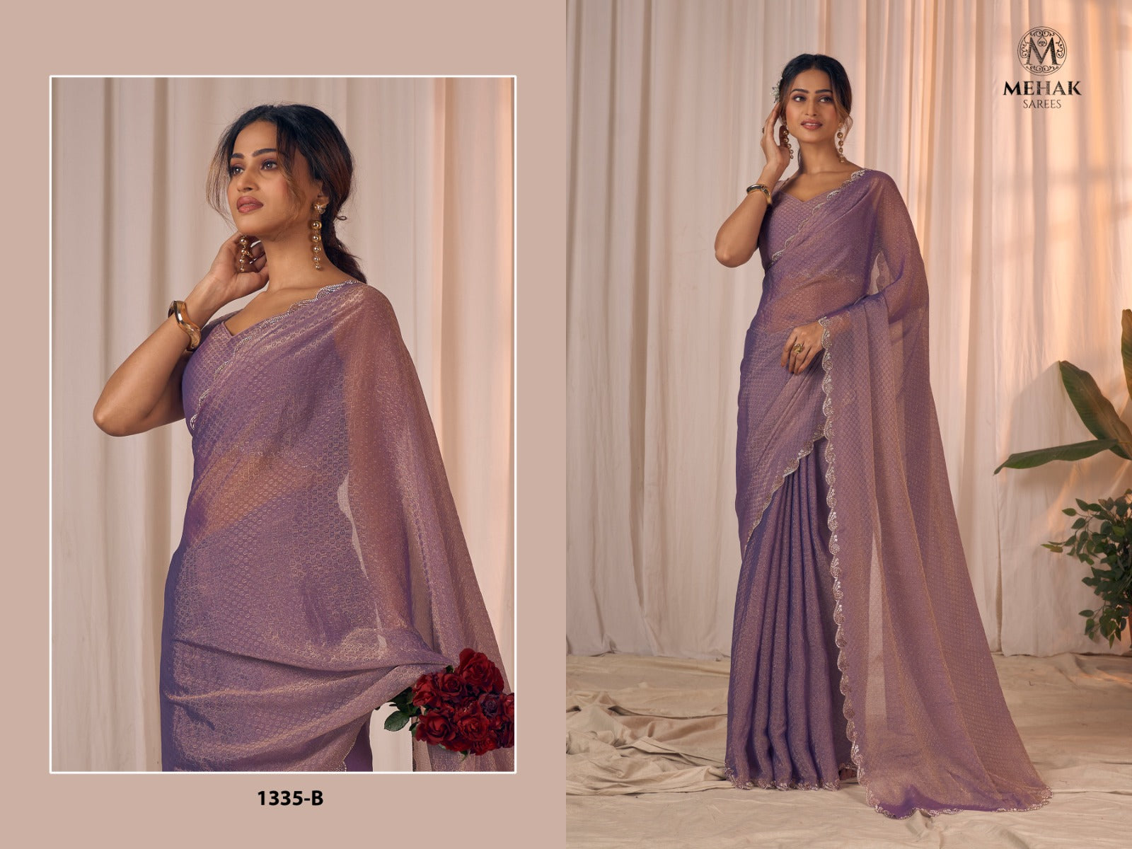 1335-B Mehak Georgette Sarees