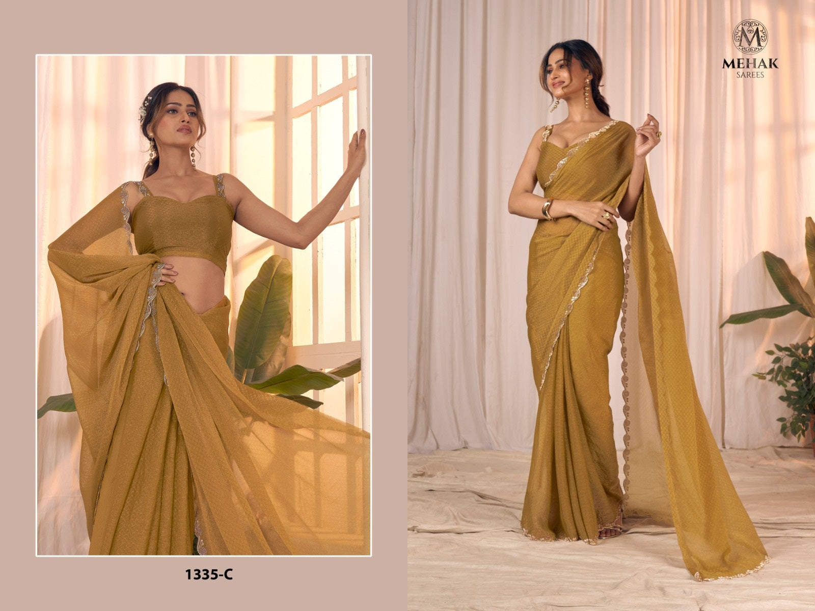 1335-C Mehak Georgette Sarees