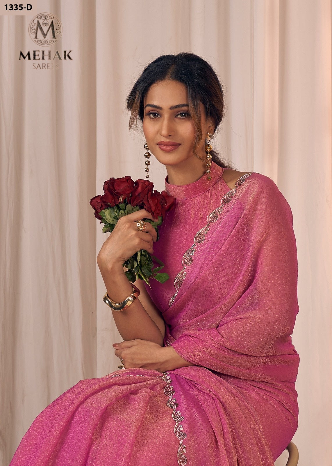 1335-D Mehak Georgette Sarees