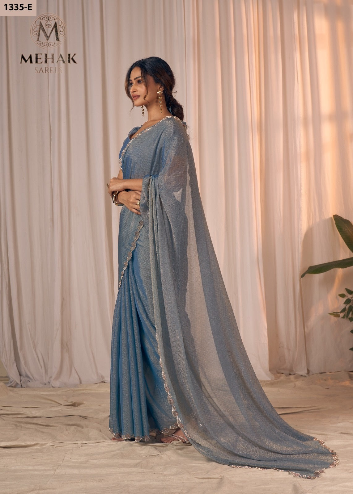 1335-E Mehak Georgette Sarees